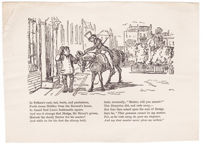 (In Pelham's coat...)Thackeray illustration